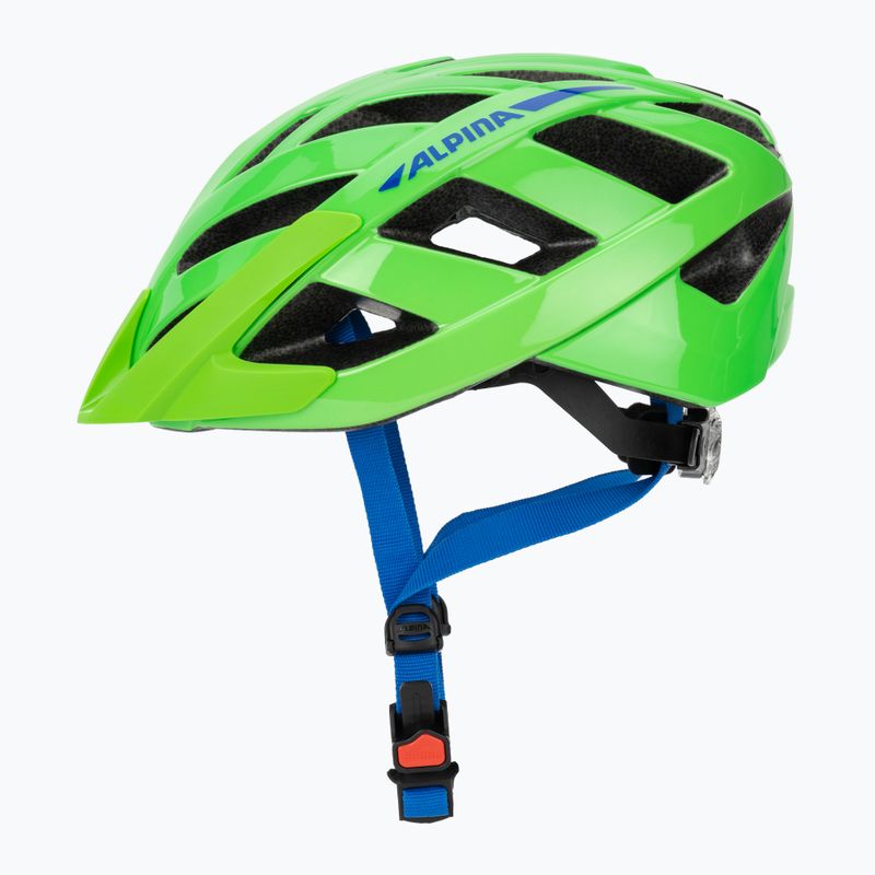 Шолом велосипедний Alpina Panoma 3.0 green/blue gloss 3