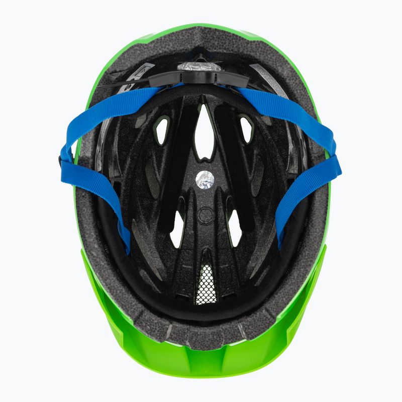 Шолом велосипедний Alpina Panoma 3.0 green/blue gloss 5