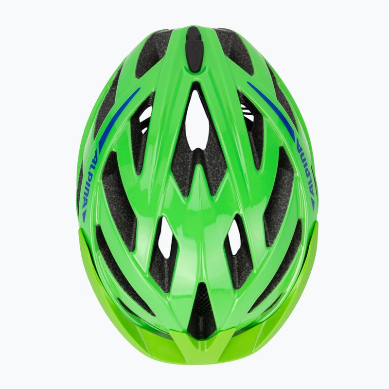 Шолом велосипедний Alpina Panoma 3.0 green/blue gloss 6