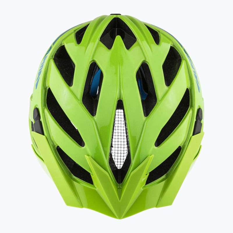 Шолом велосипедний Alpina Panoma 3.0 green/blue gloss 11