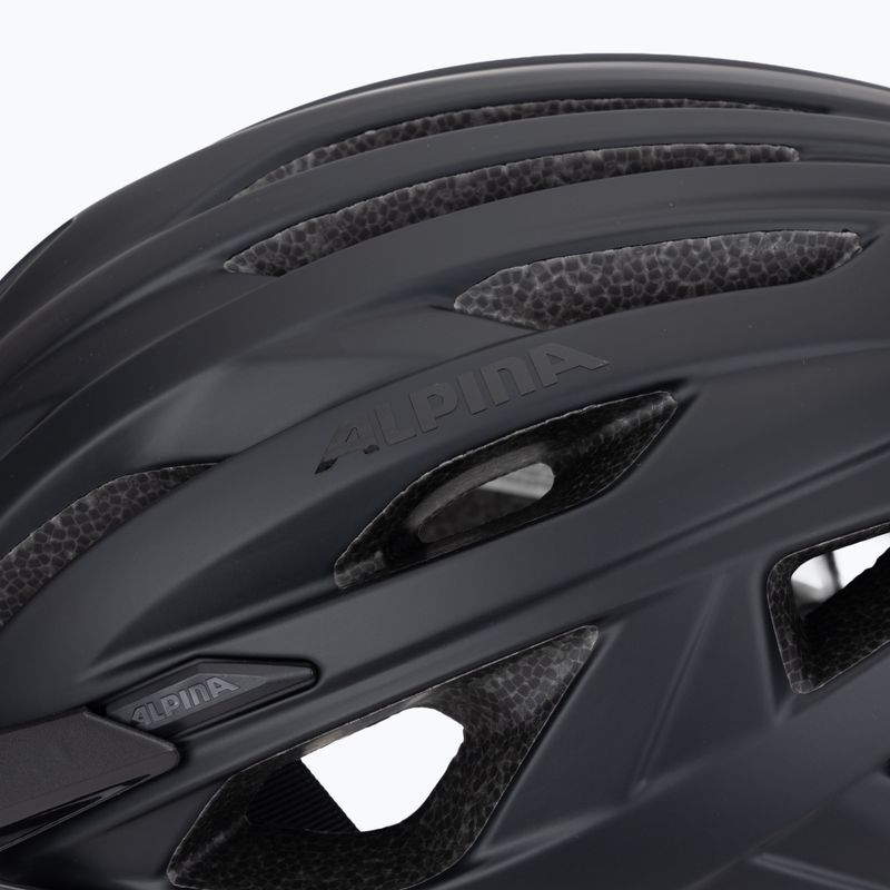 Шолом велосипедний Alpina Parana black matte 7