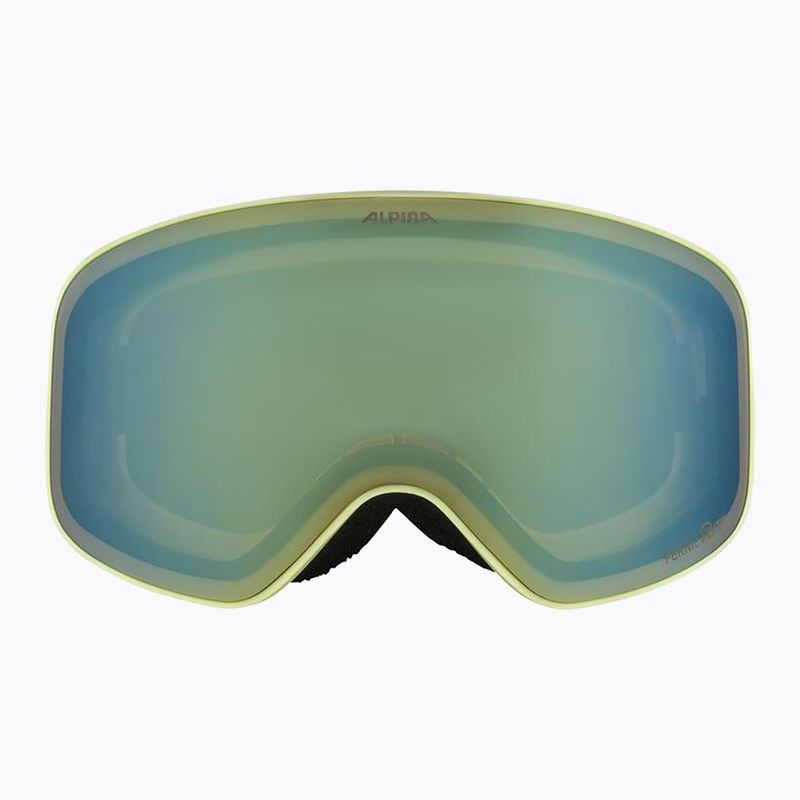 Окуляри гірськолижні дитячі Alpina Fernie Q-Lite sunny/lime matt 2