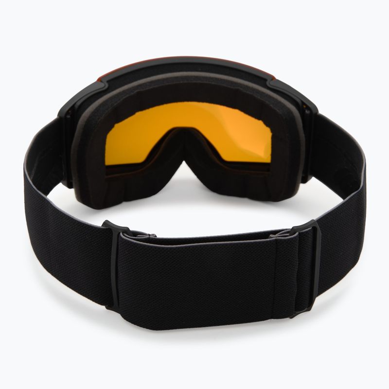 Окуляри гірськолижні Alpina Falera Mag Q-Lite black matt/red/pink 4