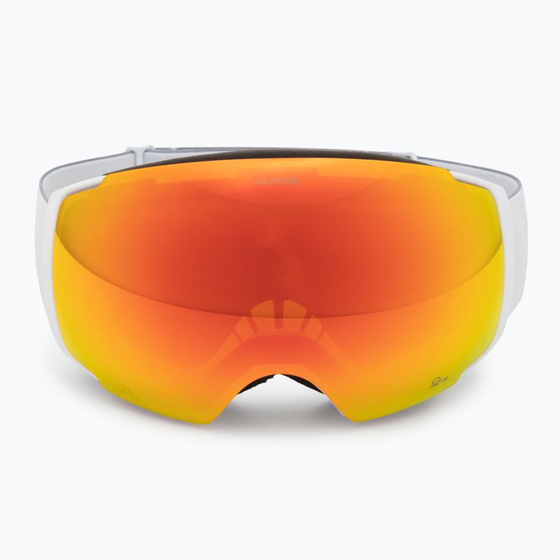 Окуляри гірськолижні Alpina Falera Mag Q-Lite white matt/red/pink 3