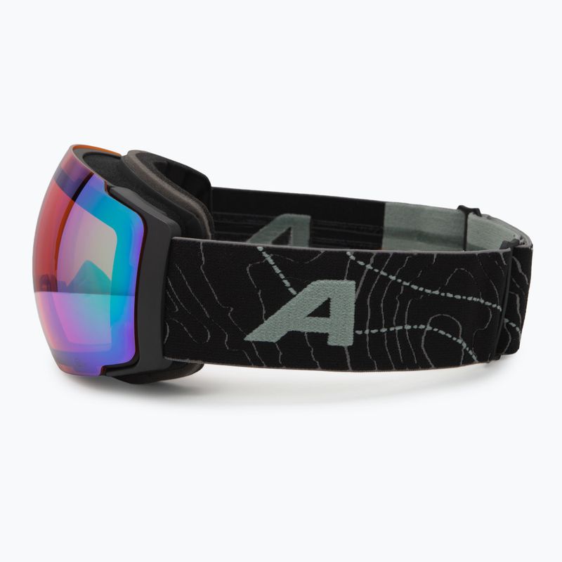 Окуляри гірськолижні Alpina Falera Mag Q-Lite black/green matt/green/pink 5