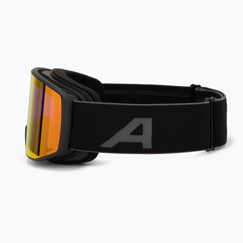 Окуляри гірськолижні Alpina Venet Q-Lite black matt/red 4