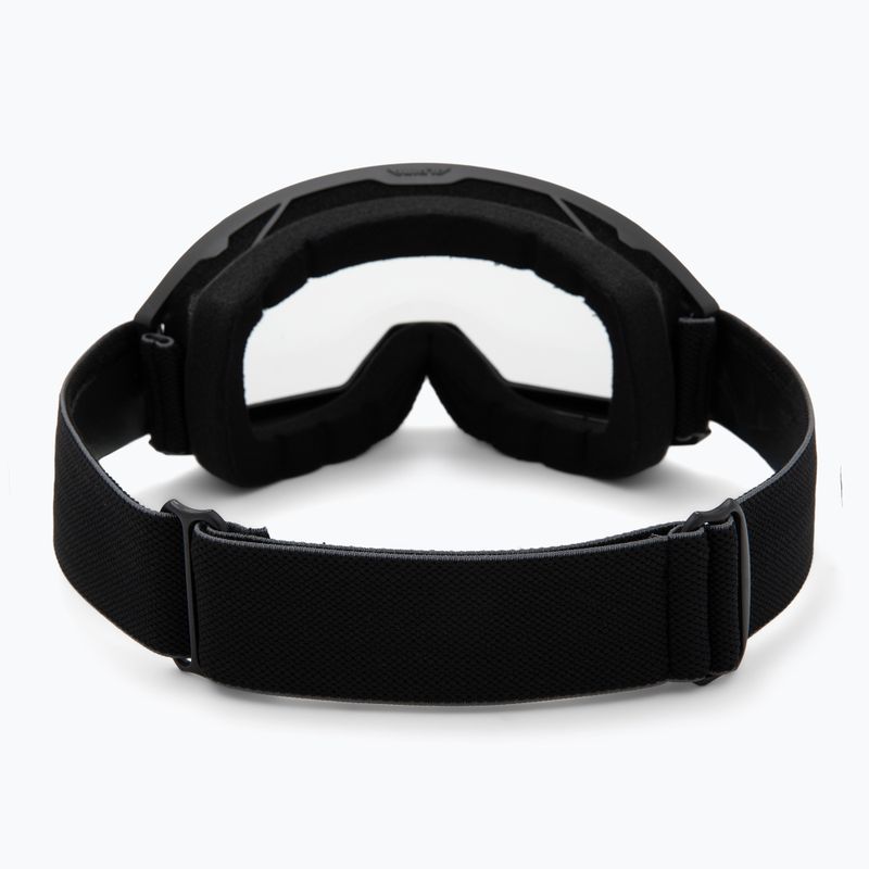 Окуляри гірськолижні Alpina Nakiska black matte/clear 3