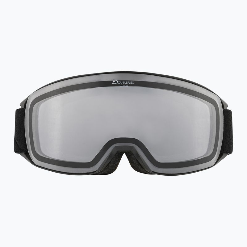 Окуляри гірськолижні Alpina Nakiska black matte/clear 2