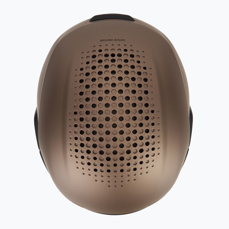 Лижний шолом Alpina Oro QV Mips sepia metallic 6