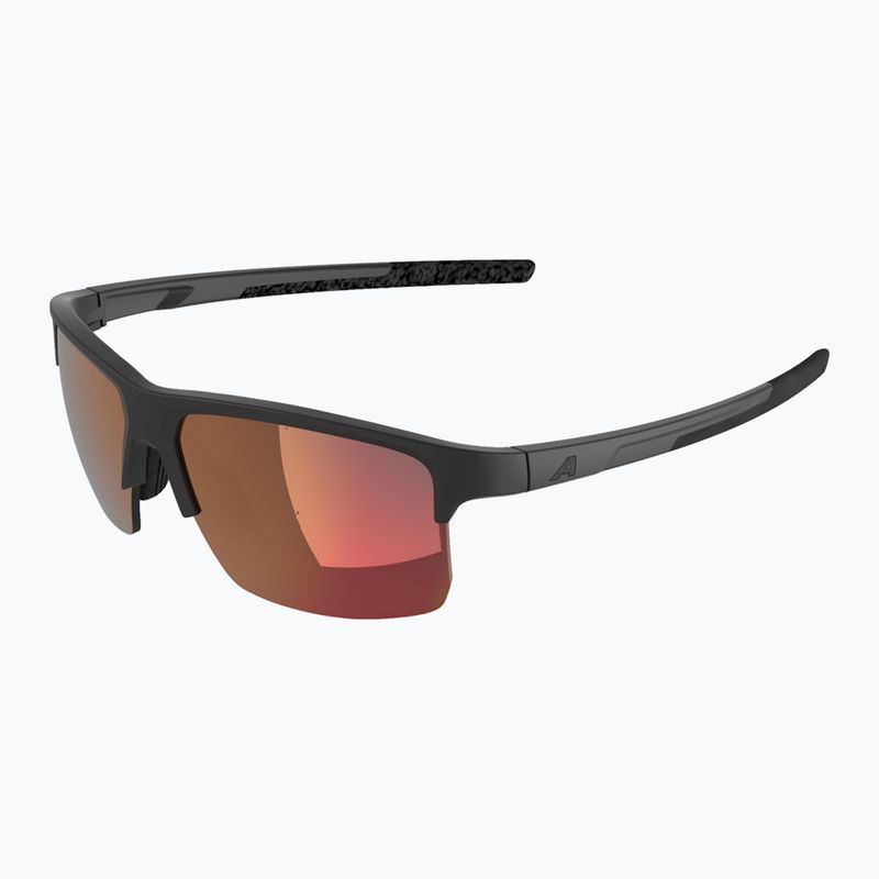 Окуляри сонцезахисні Alpina Eagle Q-Lite black matt/red mirror