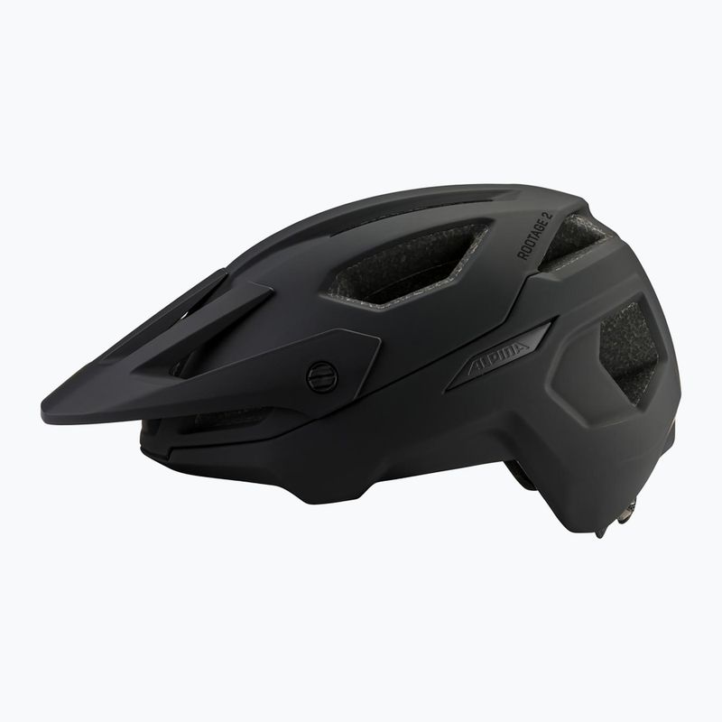 Шолом велосипедний Alpina Rootage 2 black matte 2