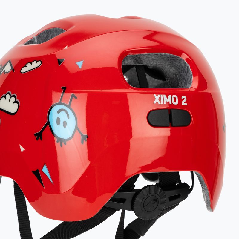 Шолом велосипедний дитячий Alpina Ximo 2 Jr red smile gloss 7