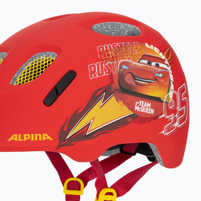 Шолом велосипедний дитячий Alpina Ximo 2 Jr disney cars 7