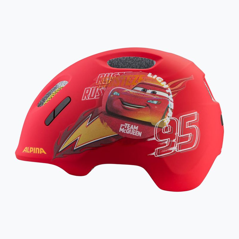 Шолом велосипедний дитячий Alpina Ximo 2 Jr disney cars 2