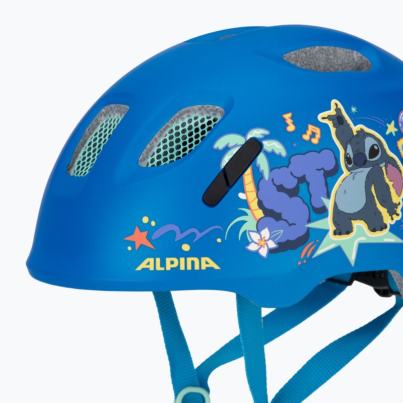 Шолом велосипедний дитячий Alpina Ximo 2 Jr disney stich 7