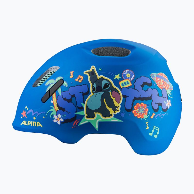 Шолом велосипедний дитячий Alpina Ximo 2 Jr disney stich 2