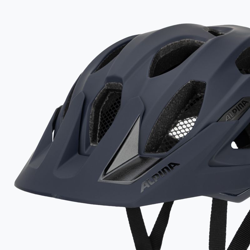 Шолом велосипедний Alpina Carapax 2.0 navy smoke matte 7