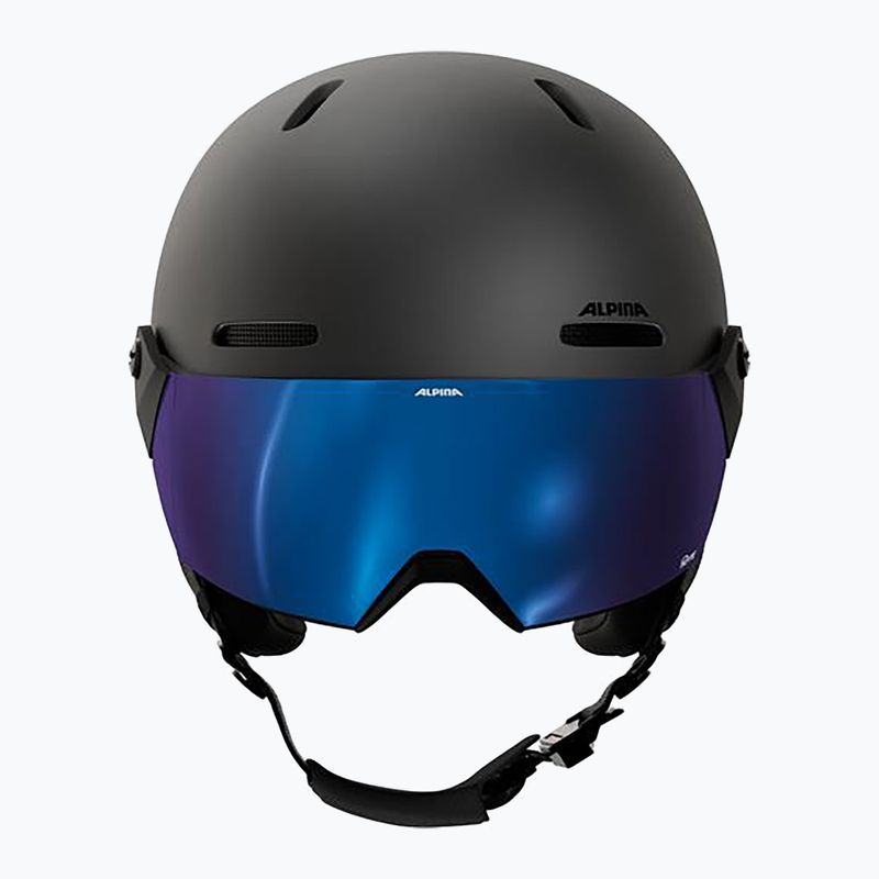 Шолом лижний Alpina Arber 2 Visor Q-Lite black matte 3