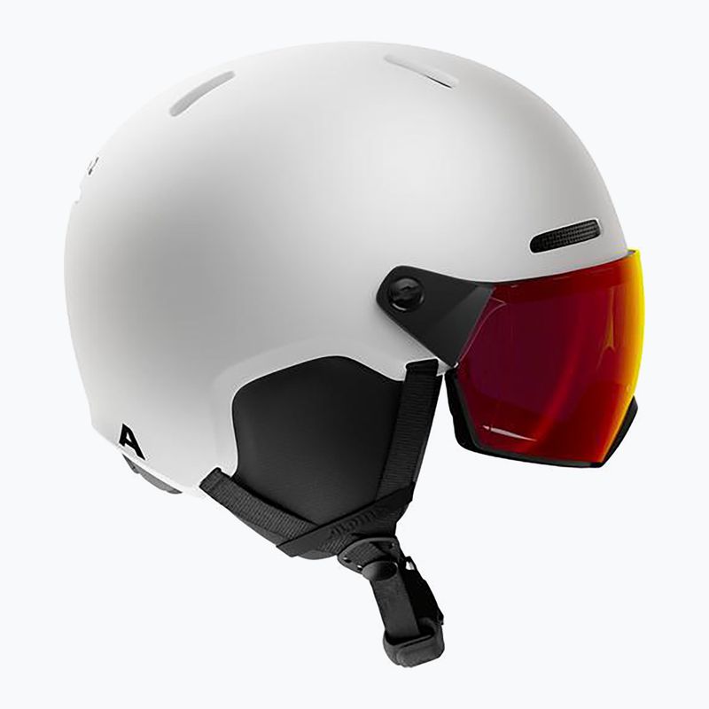 Шолом лижний Alpina Arber 2 Visor Q-Lite white matt 2