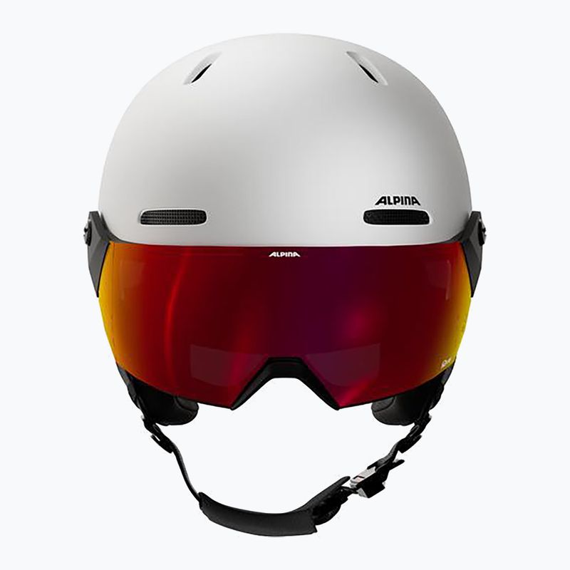 Шолом лижний Alpina Arber 2 Visor Q-Lite white matt 3