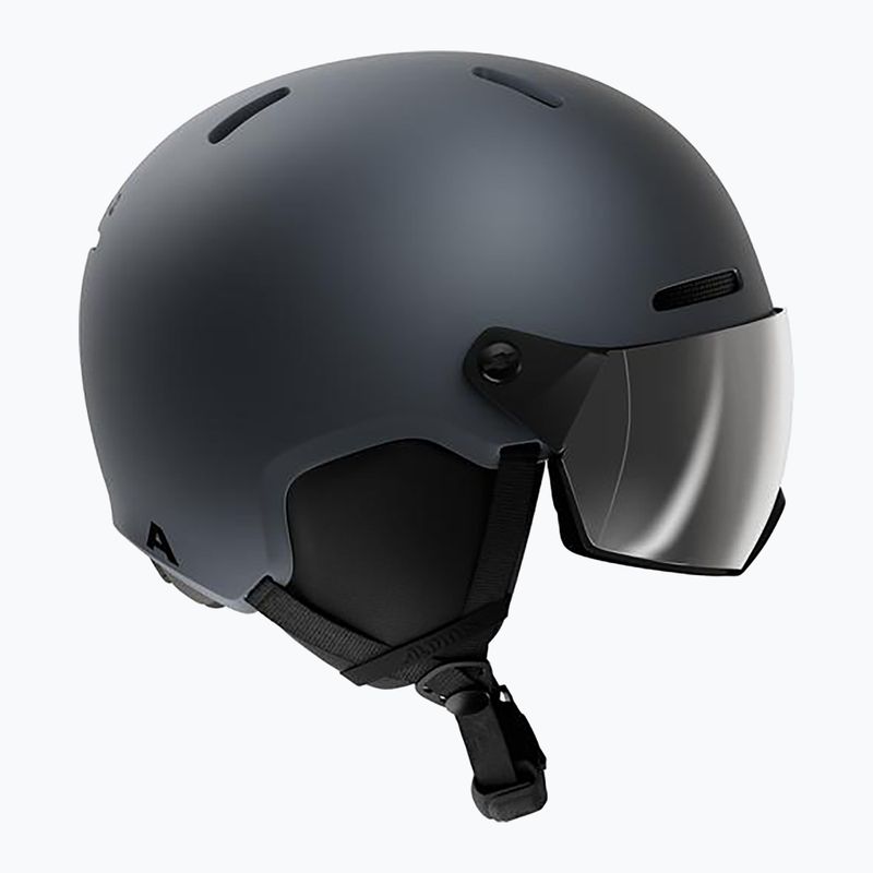 Шолом лижний Alpina Arber 2 Visor Q-Lite midnight grey 2