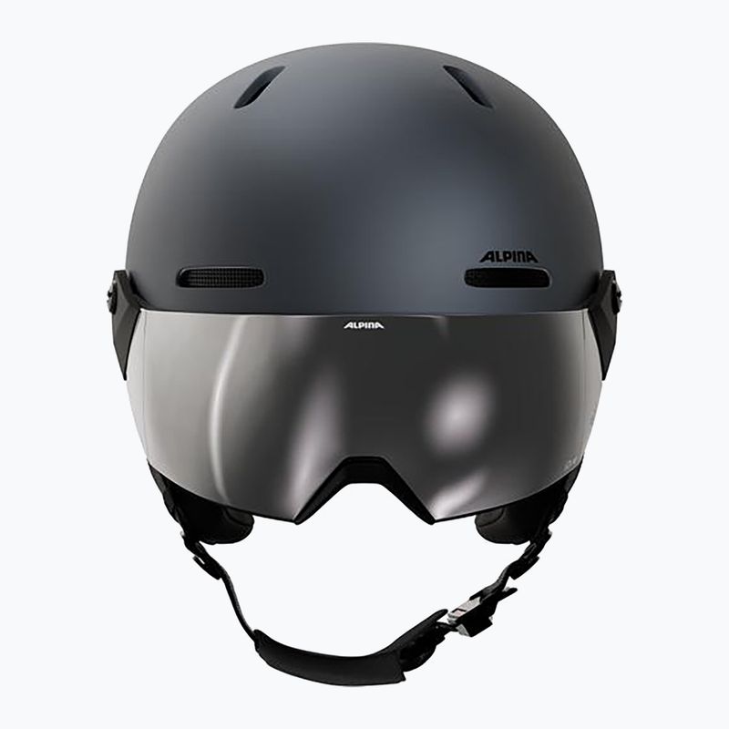 Шолом лижний Alpina Arber 2 Visor Q-Lite midnight grey 3
