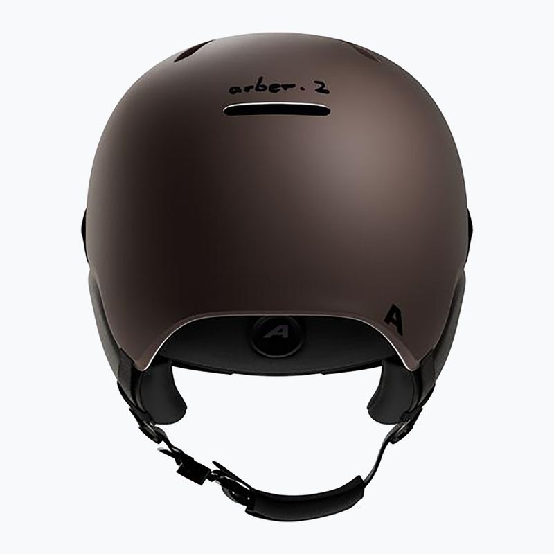 Шолом лижний Alpina Arber 2 Visor Q-Lite ox brown matt 4