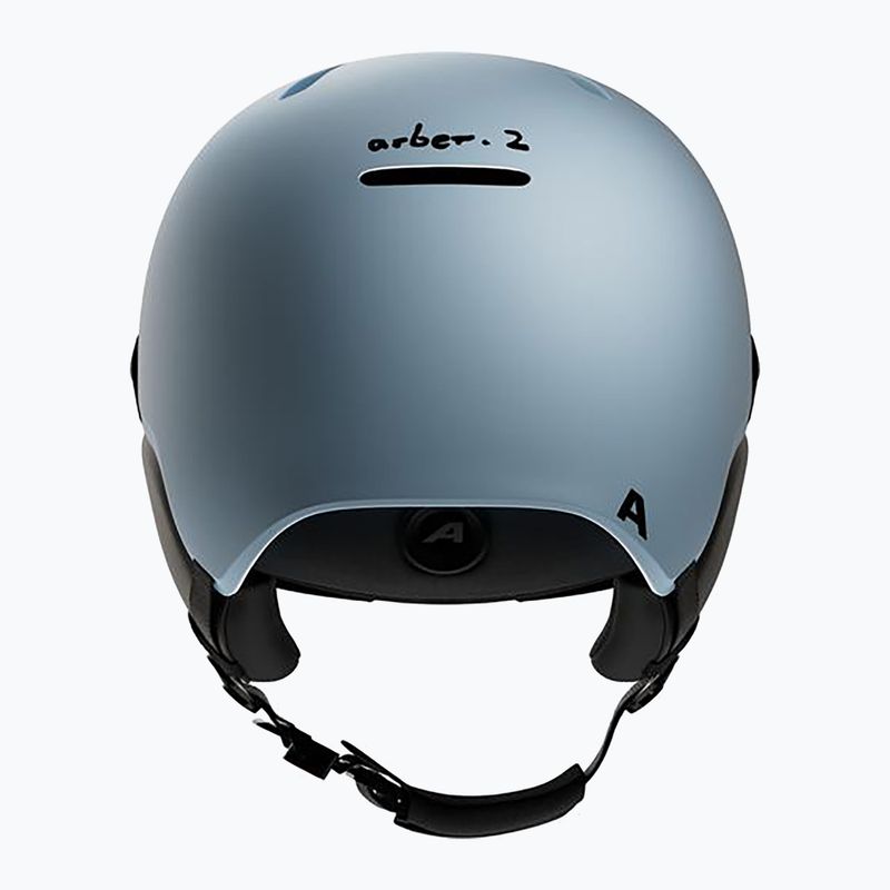 Шолом лижний Alpina Arber 2 Visor Q-Lite ice blue matt 3