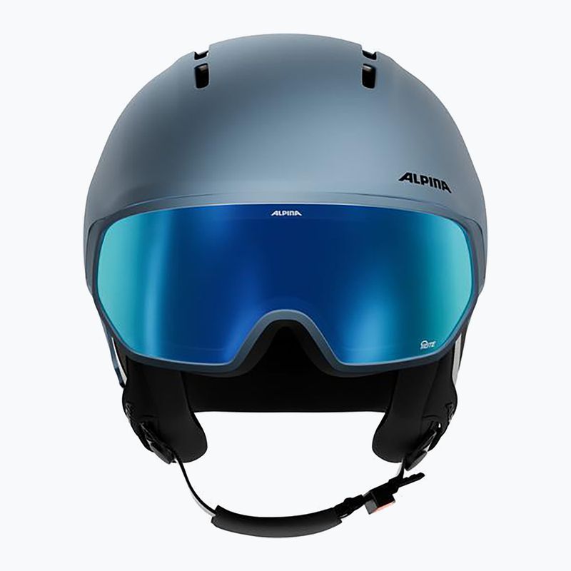 Шолом лижний Alpina Vizzard Q-Lite midnight blue matt 3