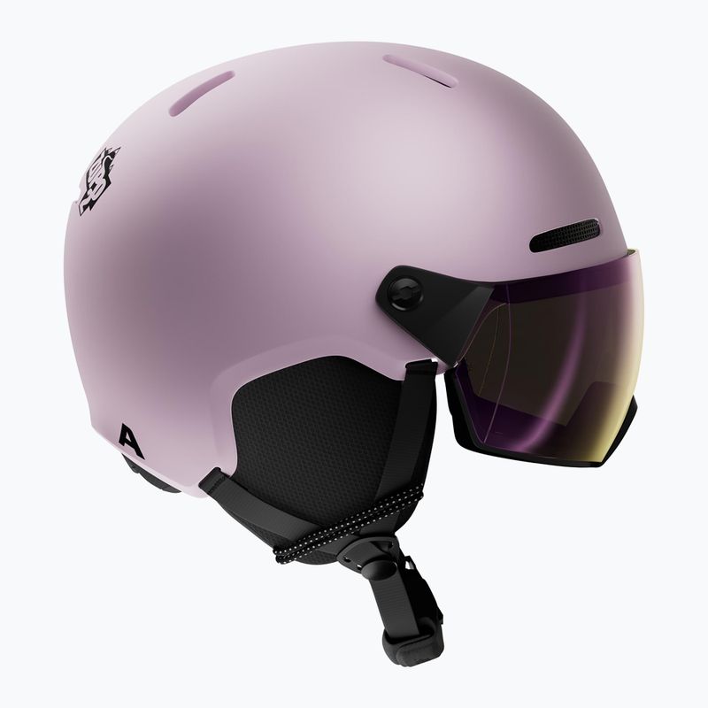 Шолом лижний дитячий Alpina Zupo 2 Visor Q-Lite rose matt 2