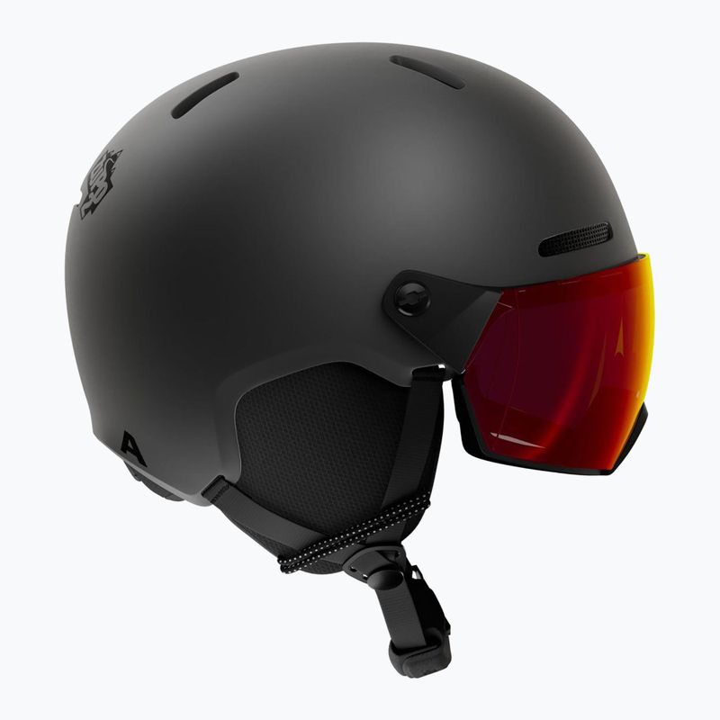 Шолом лижний дитячий Alpina Zupo 2 Visor Q-Lite black matte 2