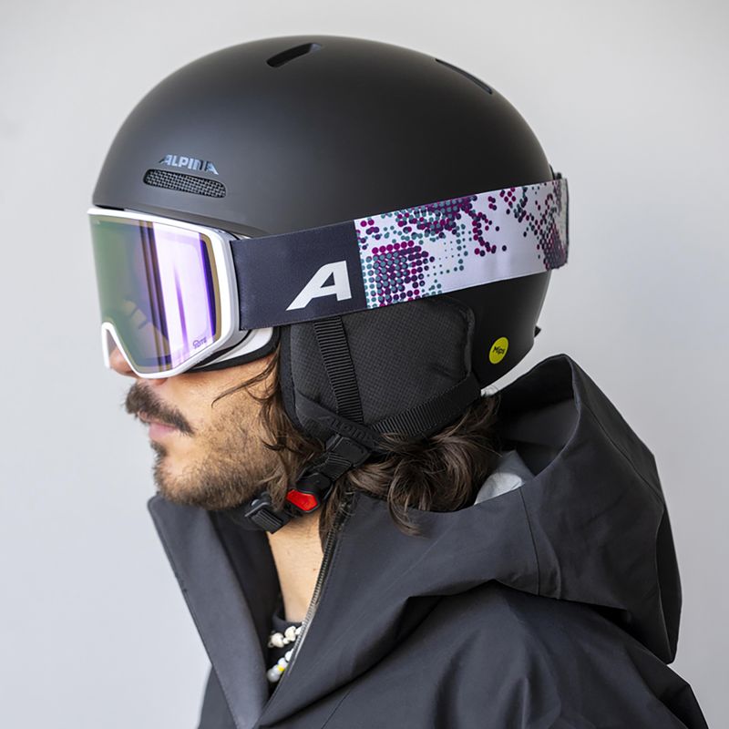 Окуляри лижні Alpina Venet M Q-Lite  white/lilac matt 5