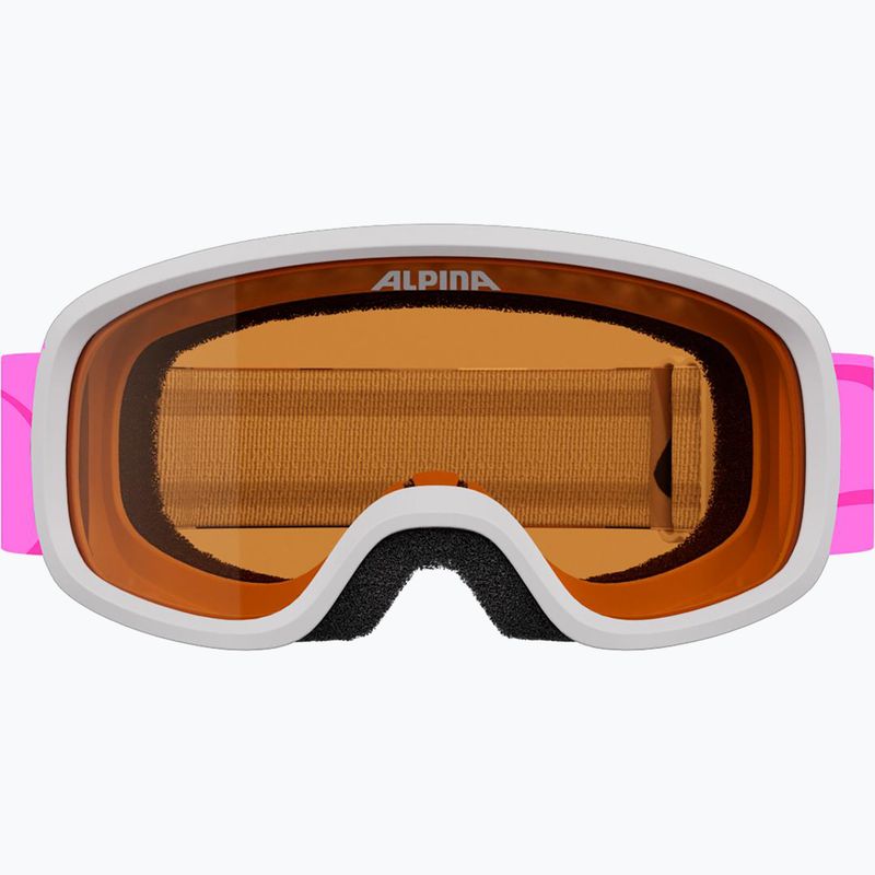 Окуляри лижні дитячі Alpina Piney 2.0 white/pink matt 2