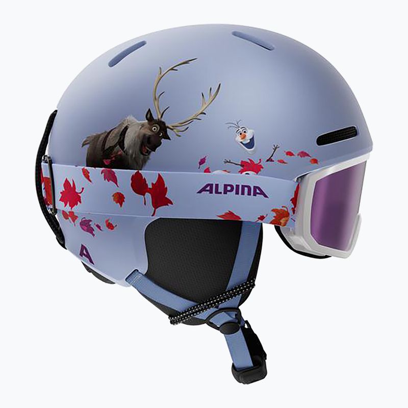 Шолом лижний дитячий Alpina Zupo 2 Disney Set Jr frozen 2