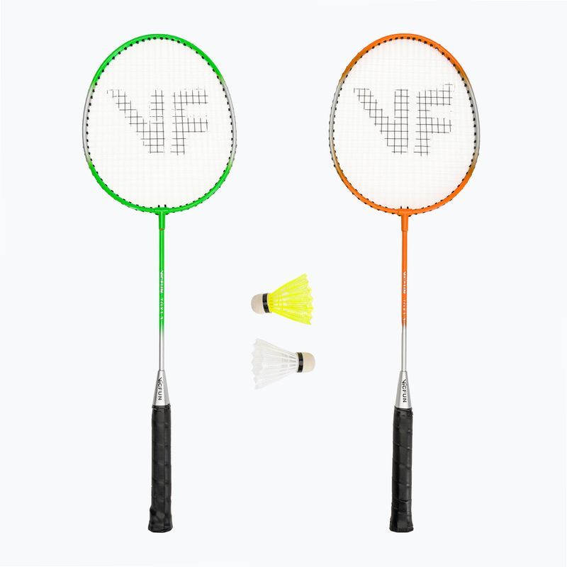 Набір для бадмінтону VICTOR VICFUN Hobby Typ B green/orange