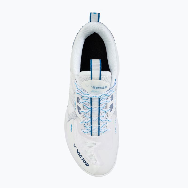 Кросівки для бадмінтону VICTOR S82III AF white/myconos blue 6