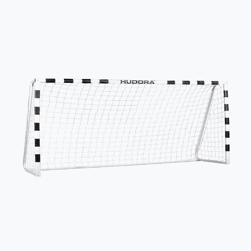 Ворота футбольні Hudora Soccer Goal Stadion 300 x 160 cm білі 3017