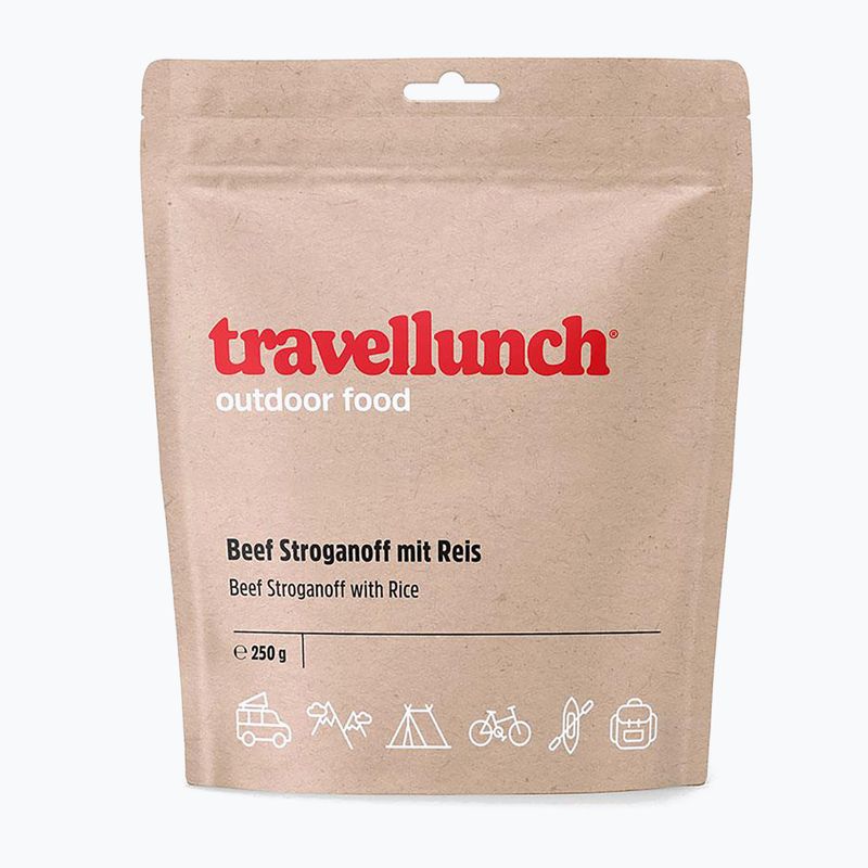 Сублімовані продукти travellunch Строганов з яловичиною та рисом 250 г