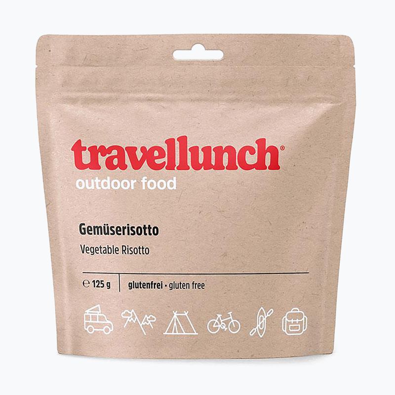 Сублімовані продукти travellunch Різото безглютенове з овочами та печерицями 125 г