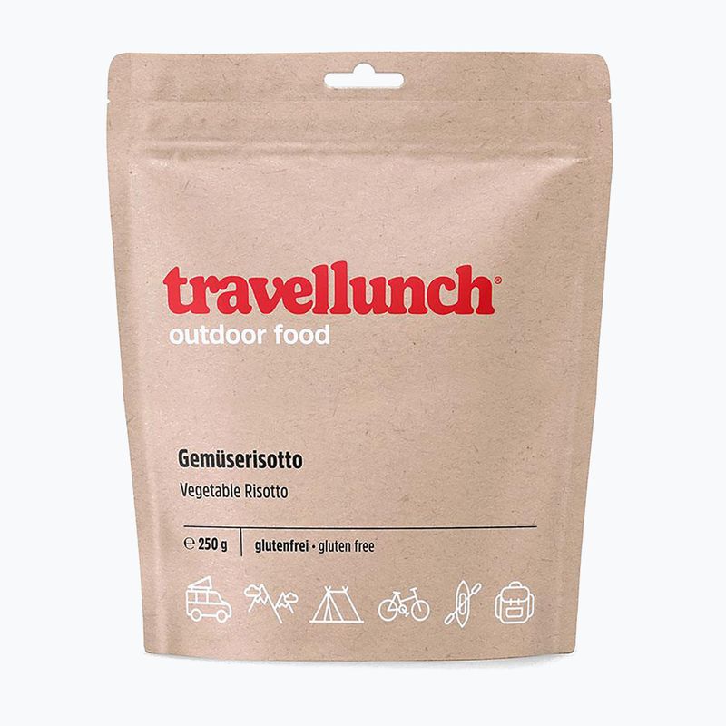 Сублімовані продукти travellunch Різото безглютенове з овочами та печерицями 250 г