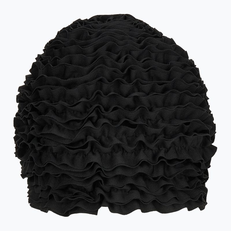 Шапочка для плавання жіноча Fashy Exclusive Frill black