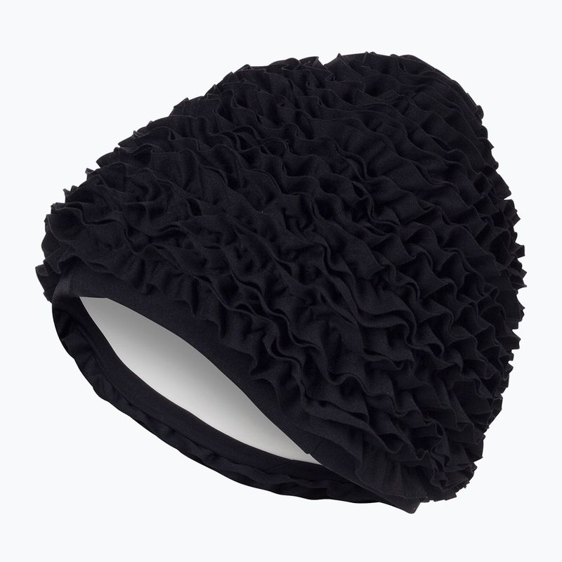 Шапочка для плавання жіноча Fashy Exclusive Frill black