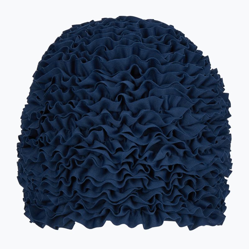 Шапочка для плавання жіноча Fashy Exclusive Frill navy