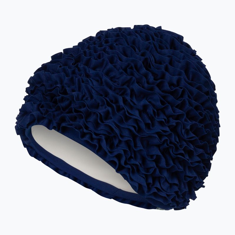 Шапочка для плавання жіноча Fashy Exclusive Frill navy