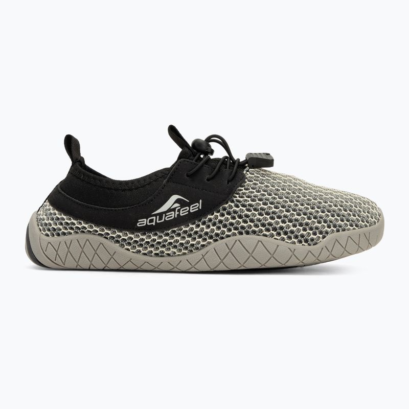 Аквашузи жіночі aquafeel Oceanside grey / black 2