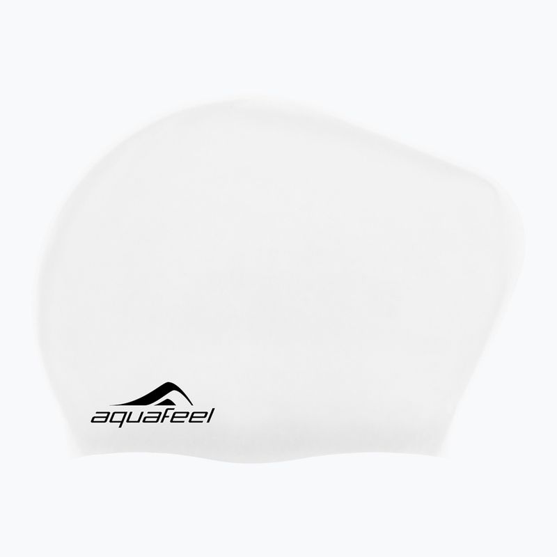 Шапочка для плавання aquaFeel Long Hair white