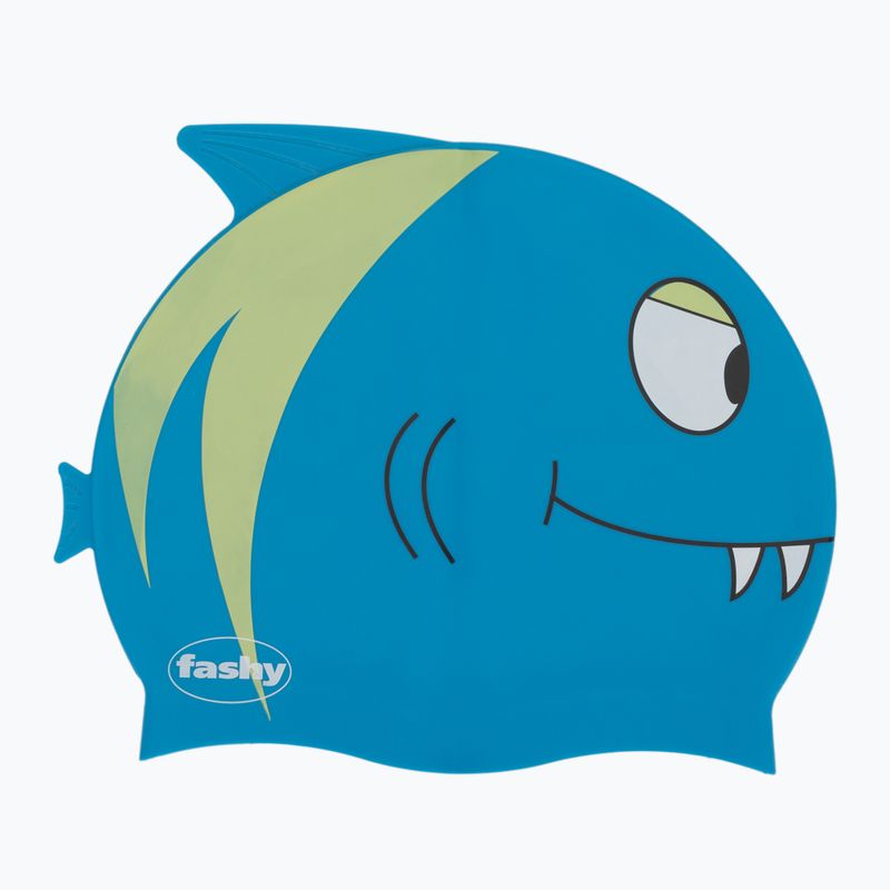 Шапочка для плавання дитячий Fashy 3048 Printed blue/light blue