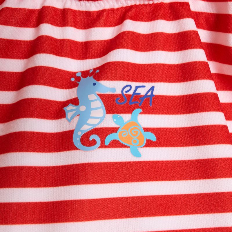 Купальник суцільний дитячий Fashy 15470 Babies Little Stars з підгузком multi-color 3