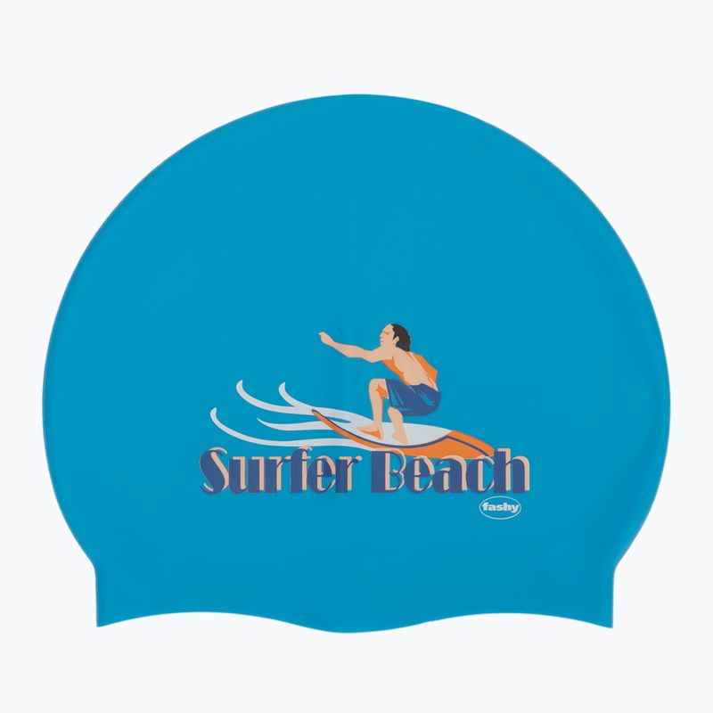 Шапочка для плавання дитячий Fashy 3047 Printed sky blue