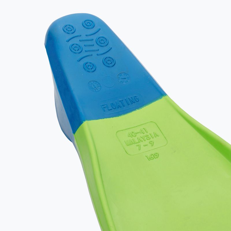 Ласти для плавання Aquafeel Swim Плавник Floating light green/blue 2
